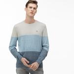Lacoste Męski Trykotowy Sweter Z Okrągłym Wycięciem Pod Szyją