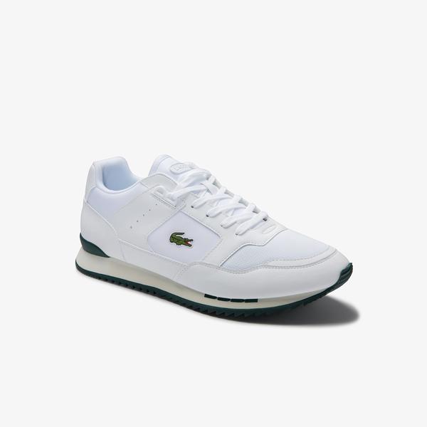 Lacoste Men's Partner Piste Synthetic and Textile Trainers