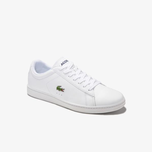 Lacoste Men's Carnaby Evo Textured Leather Sneakers