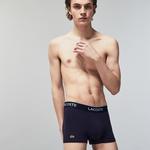 Lacoste czarne bokserki codzienne 3-pak