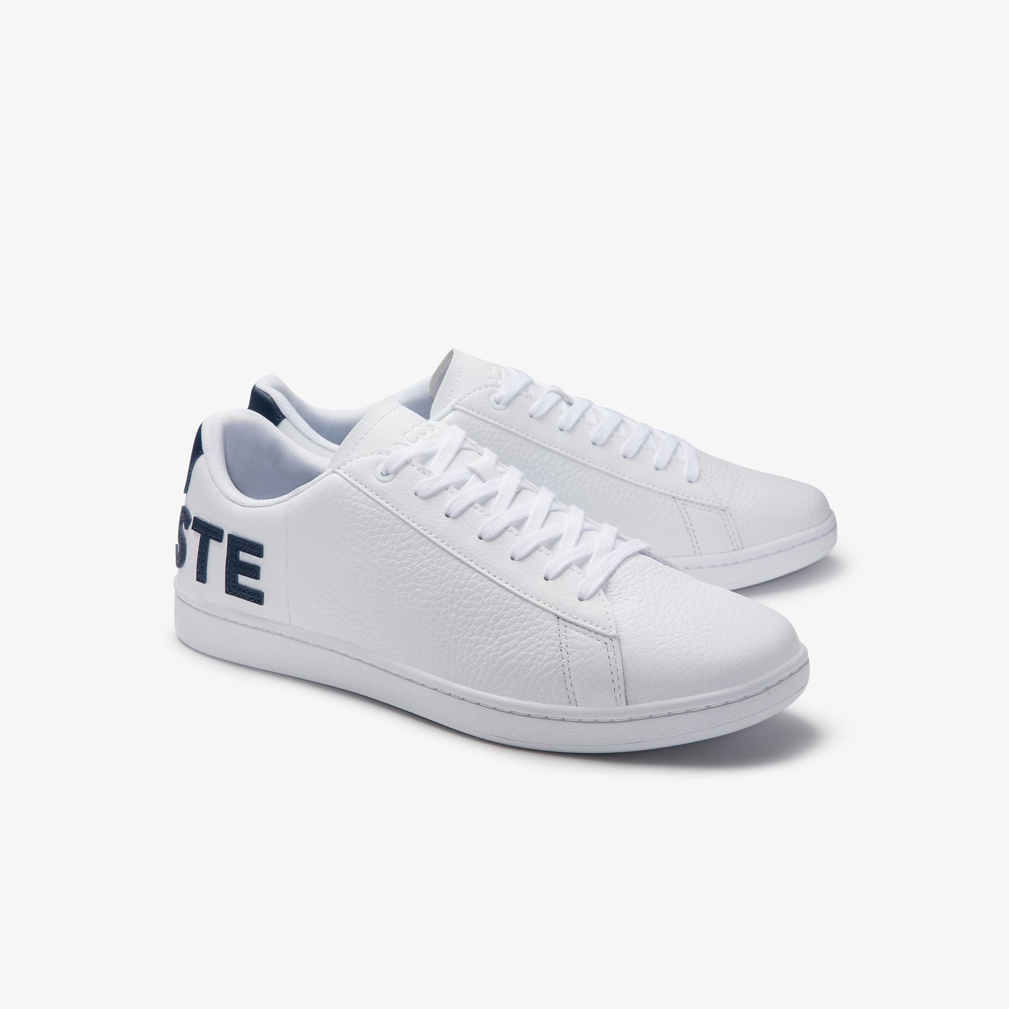 lacoste carnaby leather sneakers
