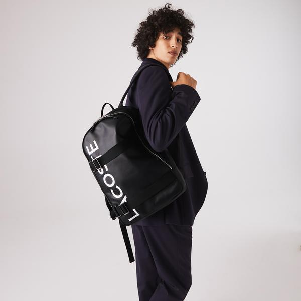 Lacoste Men's L.12.12 Branded And Strap Backpack