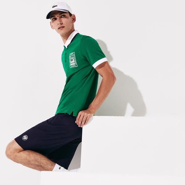 Lacoste Men's Sport Roland Garros Cotton Fleece Shorts