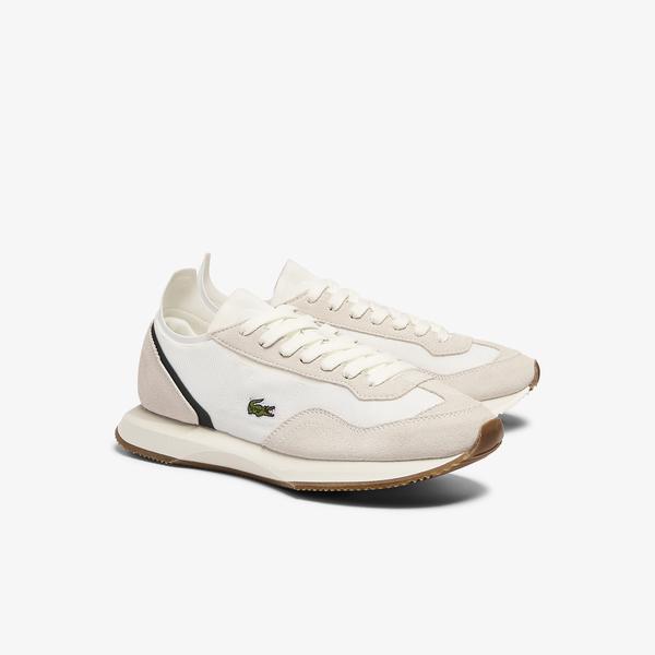 Lacoste Women's Match Break Textile and Suede Trainers