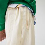 Lacoste Męskie lekkie spodnie typu chino z elastycznej popeliny