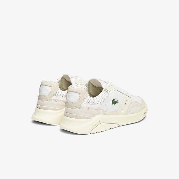 Lacoste Women's Game Advance Luxe Leather and Suede Trainers