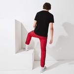 Lacoste męski T-shirt Lacoste SPORT oddychający z nadrukiem 3D