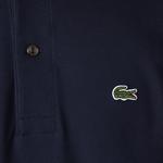 Lacoste Męska koszulka polo Classic Fit z piki bawełnianej z akcentami w postaci pasków