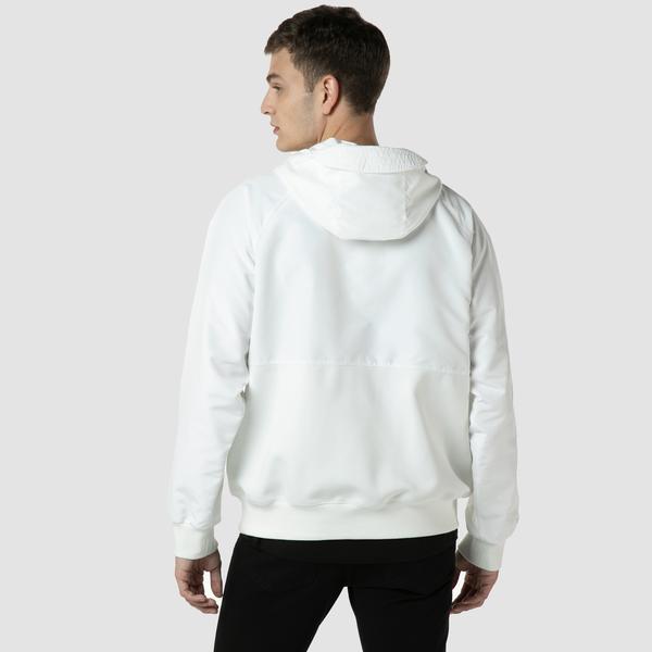Lacoste Jacket Men's pullover from two materials