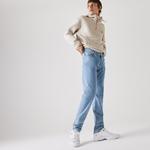 Lacoste Męskie Elastyczne Jeansy Slim Fit Z 5 Pięcioma Kieszeniami