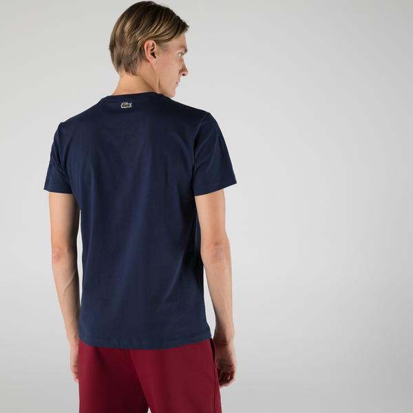 Lacoste Men’s Print Logo Premium Cotton T-shirt