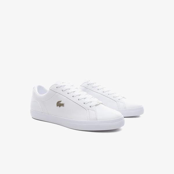 Lacoste Men's Lerond Leather and Synthetic Trainers