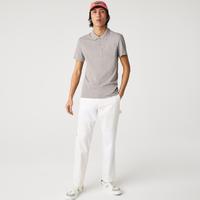 Lacoste męska koszulka polo z elastycznej piki z bawełny organicznej Slim Fit4JV