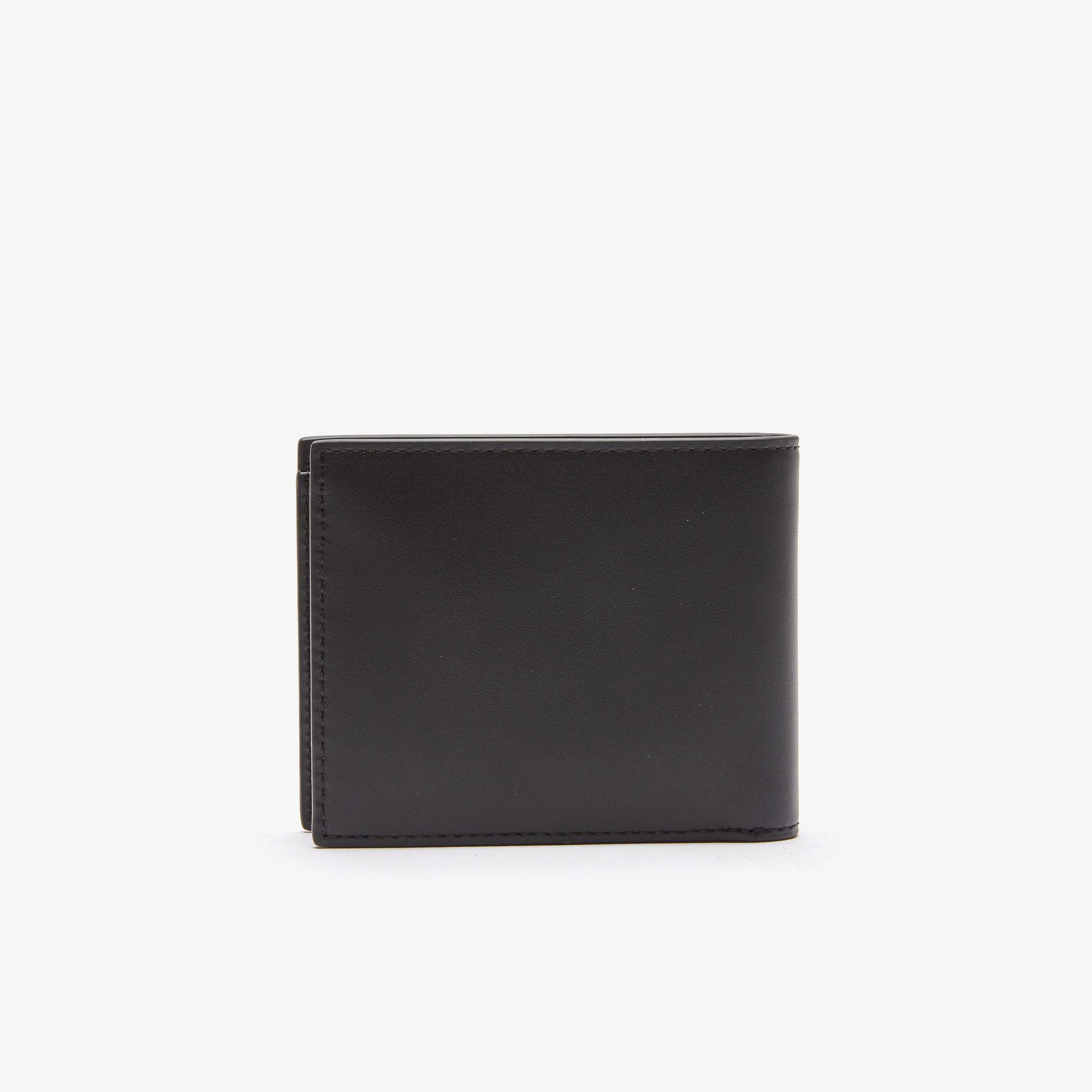 Lacoste Męski portfel Fitzgerald z gładkiej skóry i breloczek na klucze Gift Box