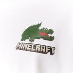 Lacoste Krótka koszulka Unisex x Minecraft z bawełny organicznej 
