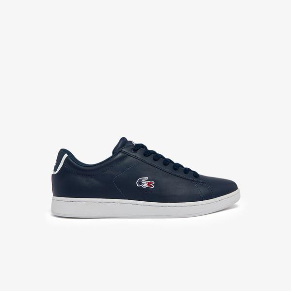 Lacoste Men's Carnaby Leather Tricolour Trainers