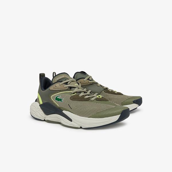 Lacoste Men's Aceshot Textile and Synthetic Trainers