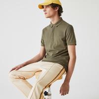 Lacoste męska koszulka polo z elastycznej piki bawełnianej Paris Regular Fit316