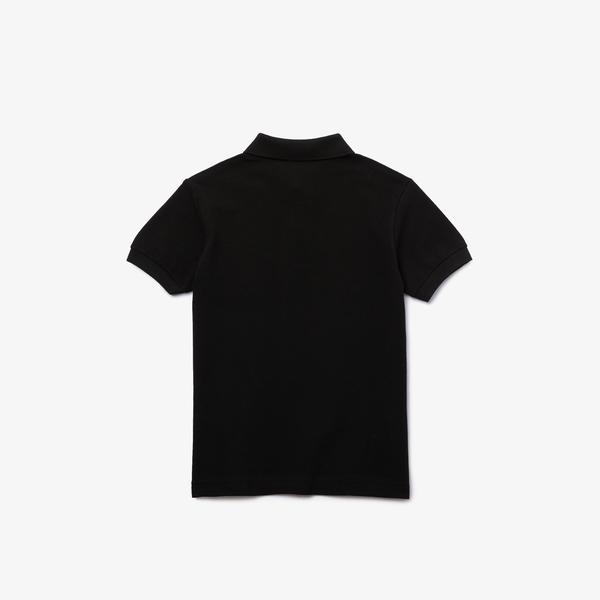 Lacoste dziecięca koszulka polo z drobnej piki Regular Fit