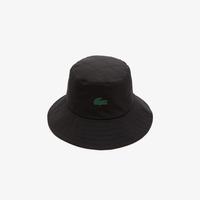 Lacoste unisex nylonowy kapelusz wędkarski z efektem pikowania031