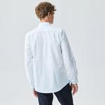 Lacoste Męska koszula Regular Fit z bawełny Oxford
