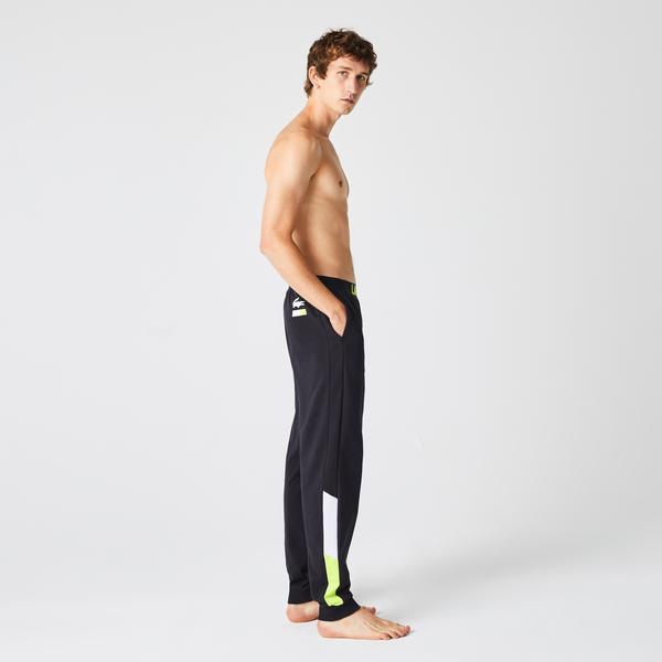 Lacoste Men's  Oversised Logo Fleece Pyjama Bottoms