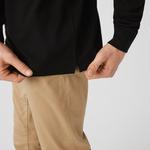 Lacoste męska elastyczna koszulka polo z długim rękawem Paris Classic Fit