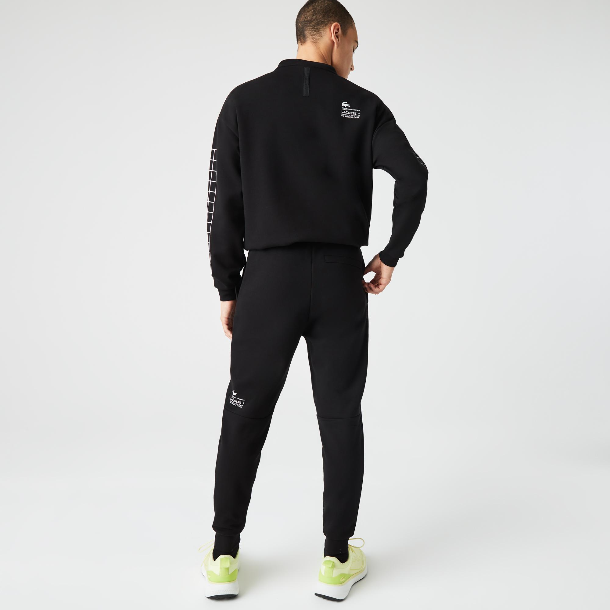 Lacoste męskie spodnie sportowe oversize z logo Slim Fit