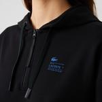 Lacoste damska sukienka z dwuwarstwowej piki Loose Fit