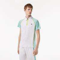 Lacoste męska tenisowa koszulka polo z poliestru z recyklingu z technologią ultra dryAWC