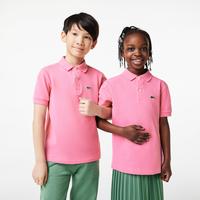 Lacoste dziecięca koszulka polo z drobnej piki Regular Fit2R3